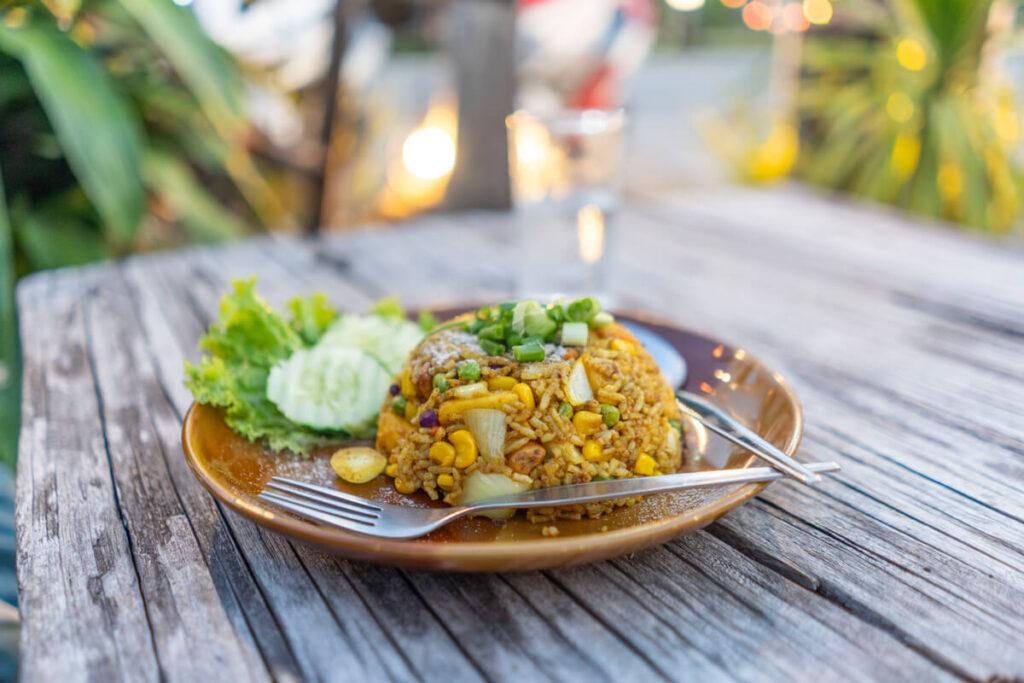 Comida en Hinkong Restaurant Thai-Food