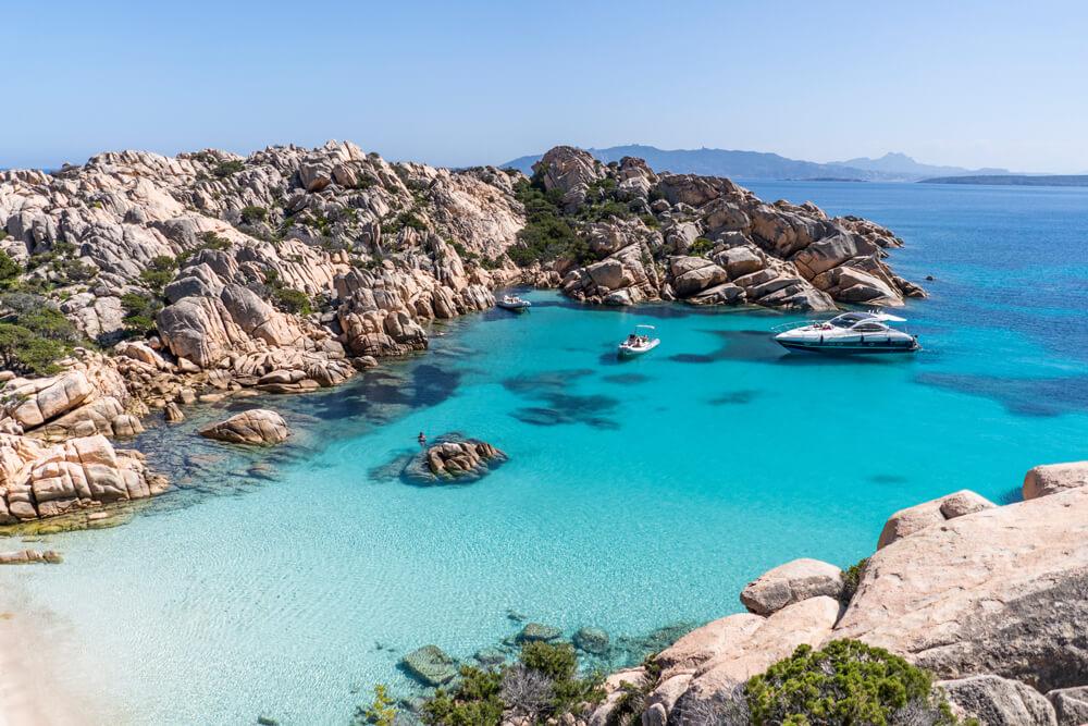 las playas más hermosas de Cerdeña - Cala Coticcio