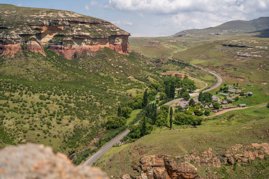 Vista del Parque Nacional Golden Gate Highlands