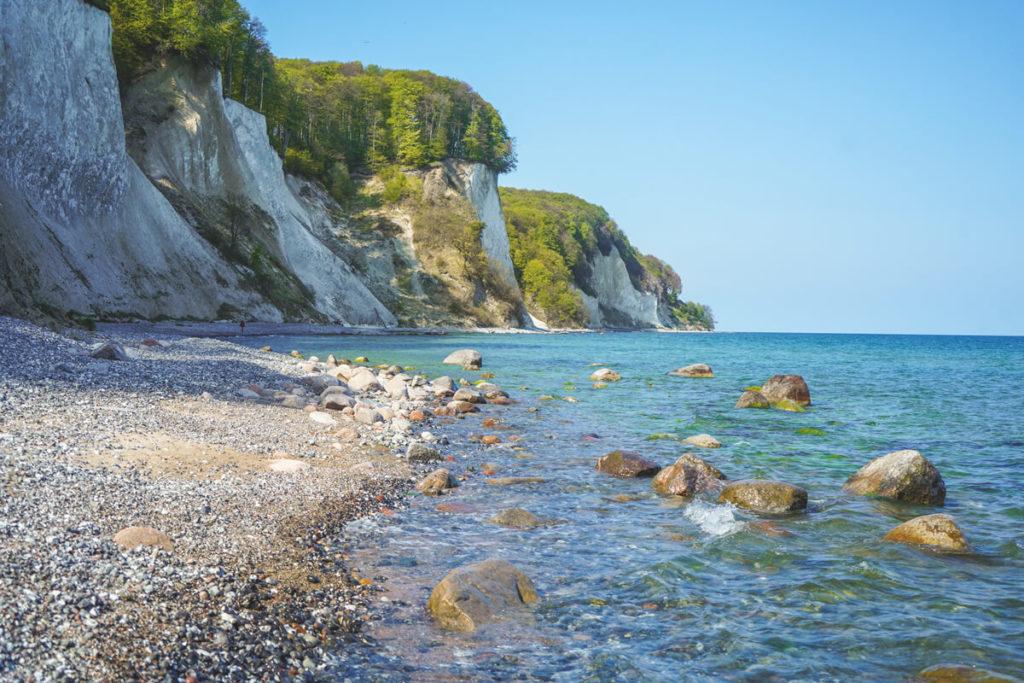Naturwunder in Deutschland Nationalpark Jasmund Insel Rügen Kreidefelsen