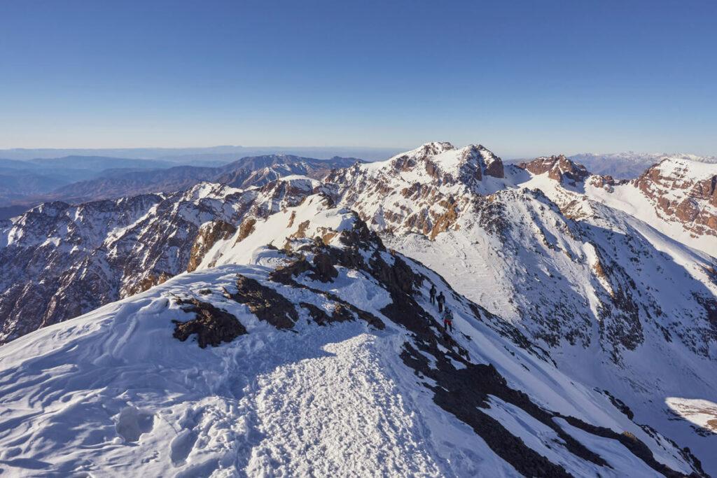 Invierno en Marruecos Toubkal