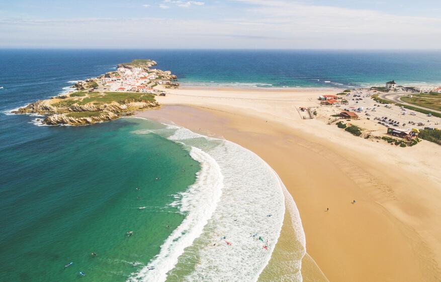 las playas más hermosas de Portugal Peniche