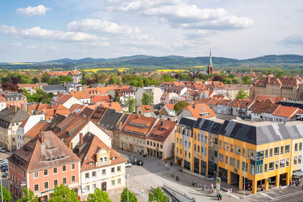 Vista desde la Torre Reichenturm en Bautzen