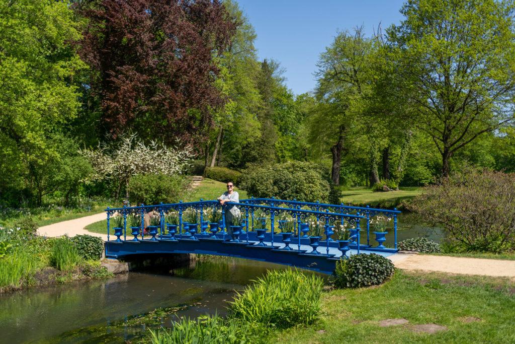 Puente Azul Parque Muskauer