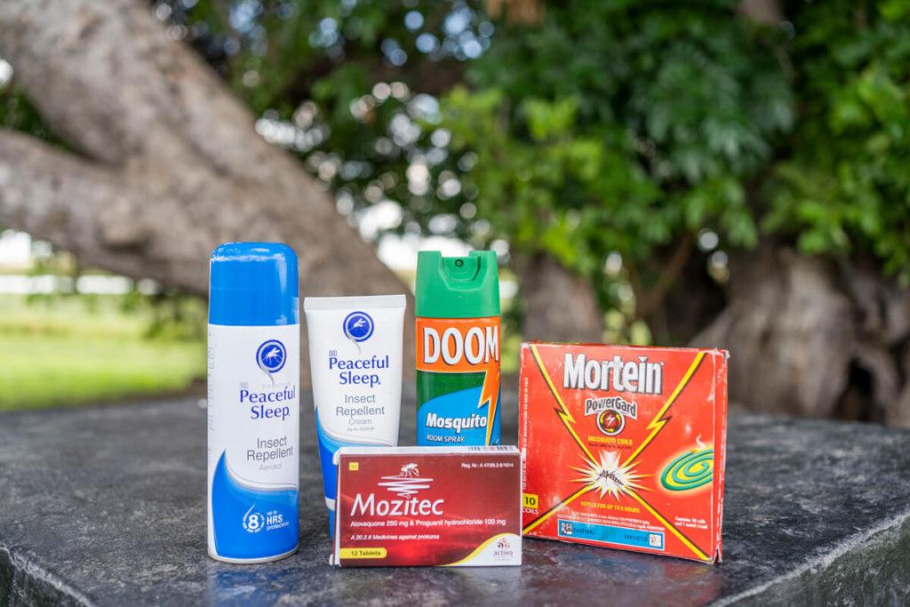 Lista de artículos para safari repelente de mosquitos