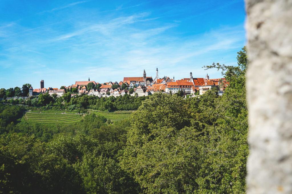 Gästehaus am Plönlein Aussicht Zimmer Rothenburg ob der Tauber