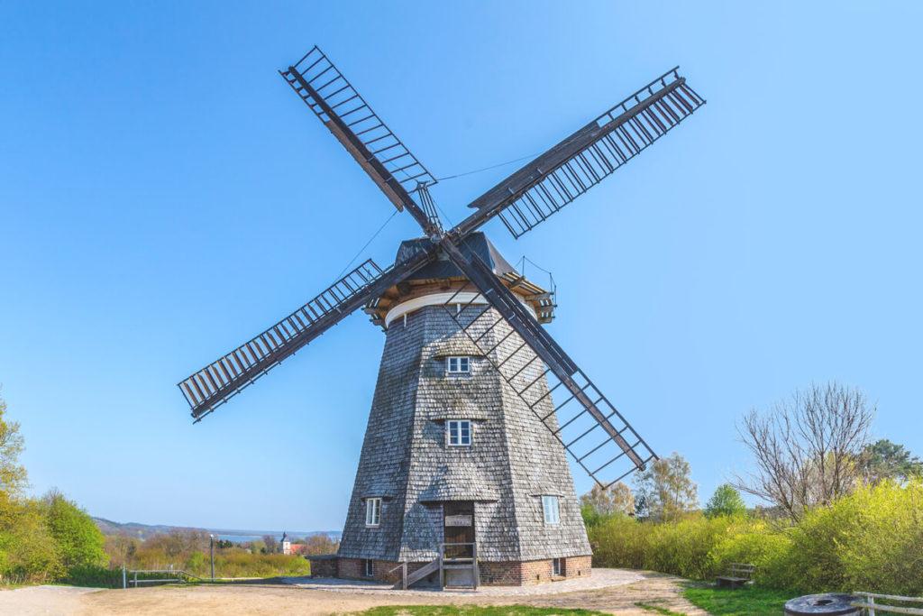 Isla Usedom - Destacados - Molino de viento en Benz