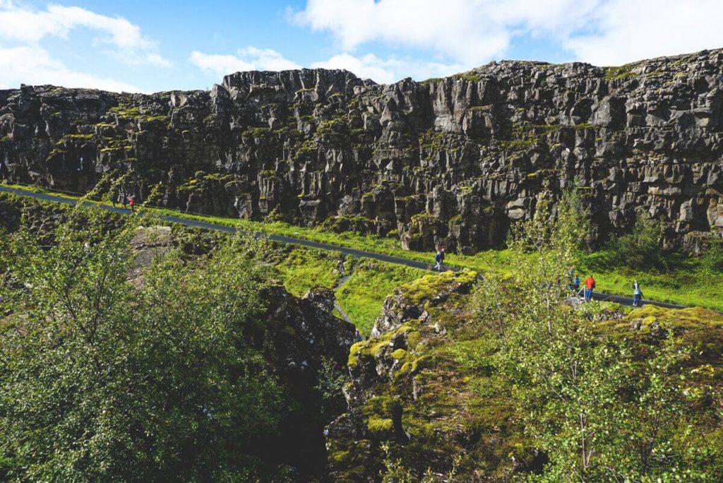 Parque Nacional de Pingvellir en el sur de Islandia