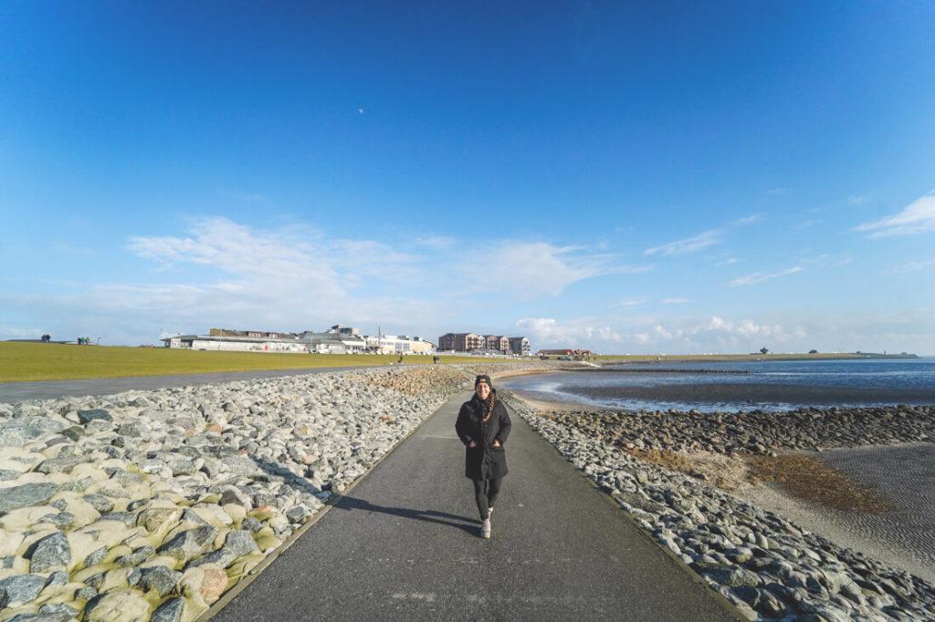 Paseo por la costa de Büsum