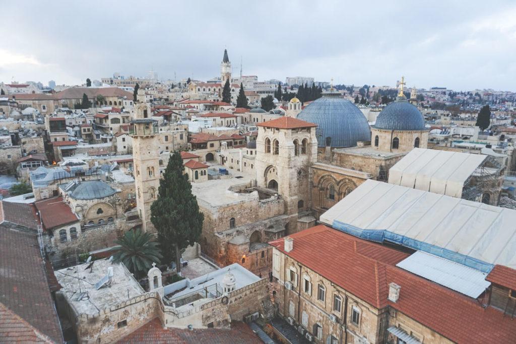 Puntos de interés en Israel - Vista de Jerusalén