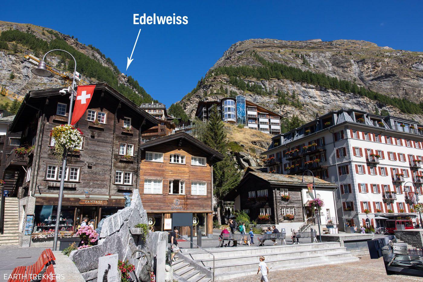 Edelweiss Location Zermatt