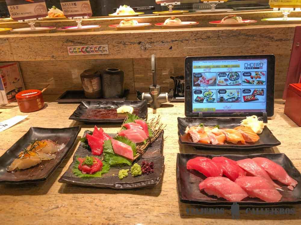 Restaurante Chojiro. Donde comer en Kioto