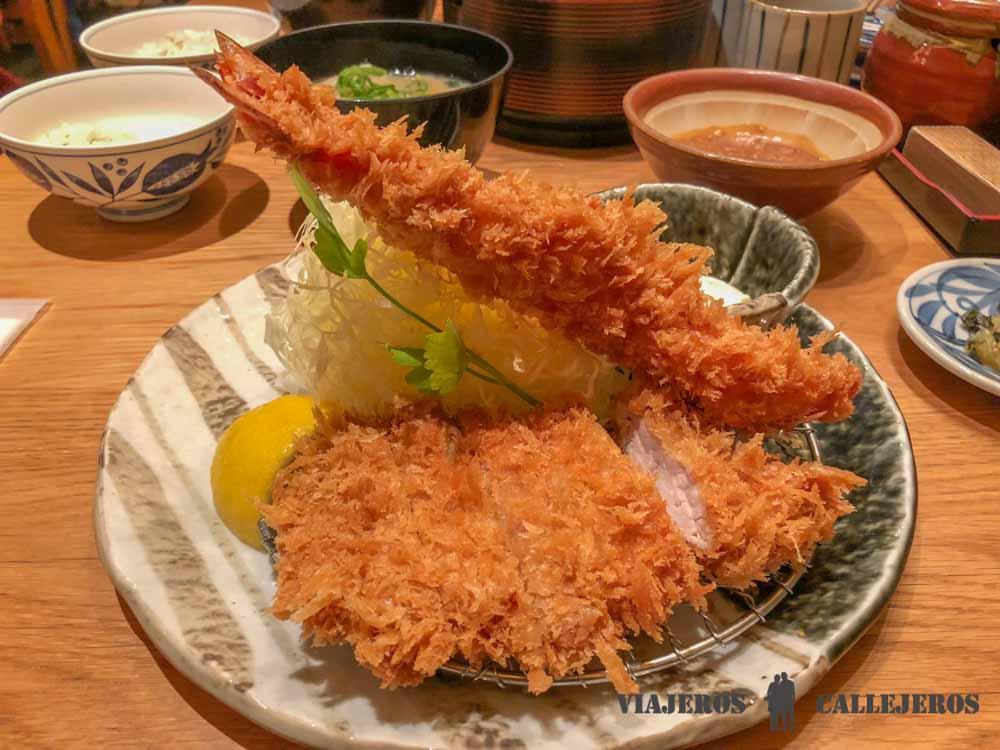 Katsukura. Donde comer en Kioto
