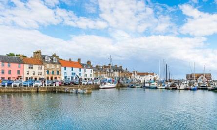 Anstruther’s harbour.
