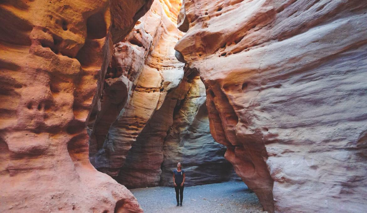 Nuestra tour al único Cañón Rojo en Israel